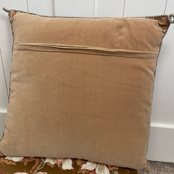 Vintage Needlepoint Pillow - Picture 3 of 4